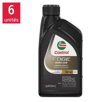 CASTROL EDGE – EURO A3/B4 5W-40 6 x 946 ml Case Pack | Costco