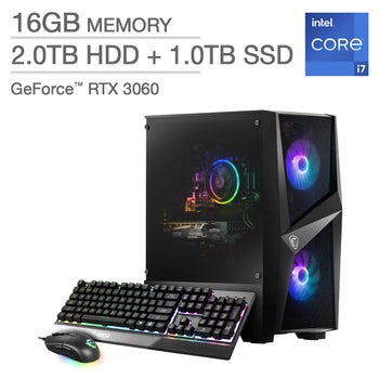 ゲーミングPC/i7 12700/SSD/RTX3060/MS Office搭載 MSI Codex R Gaming Desktop - 12th Gen Intel Core i7-12700F