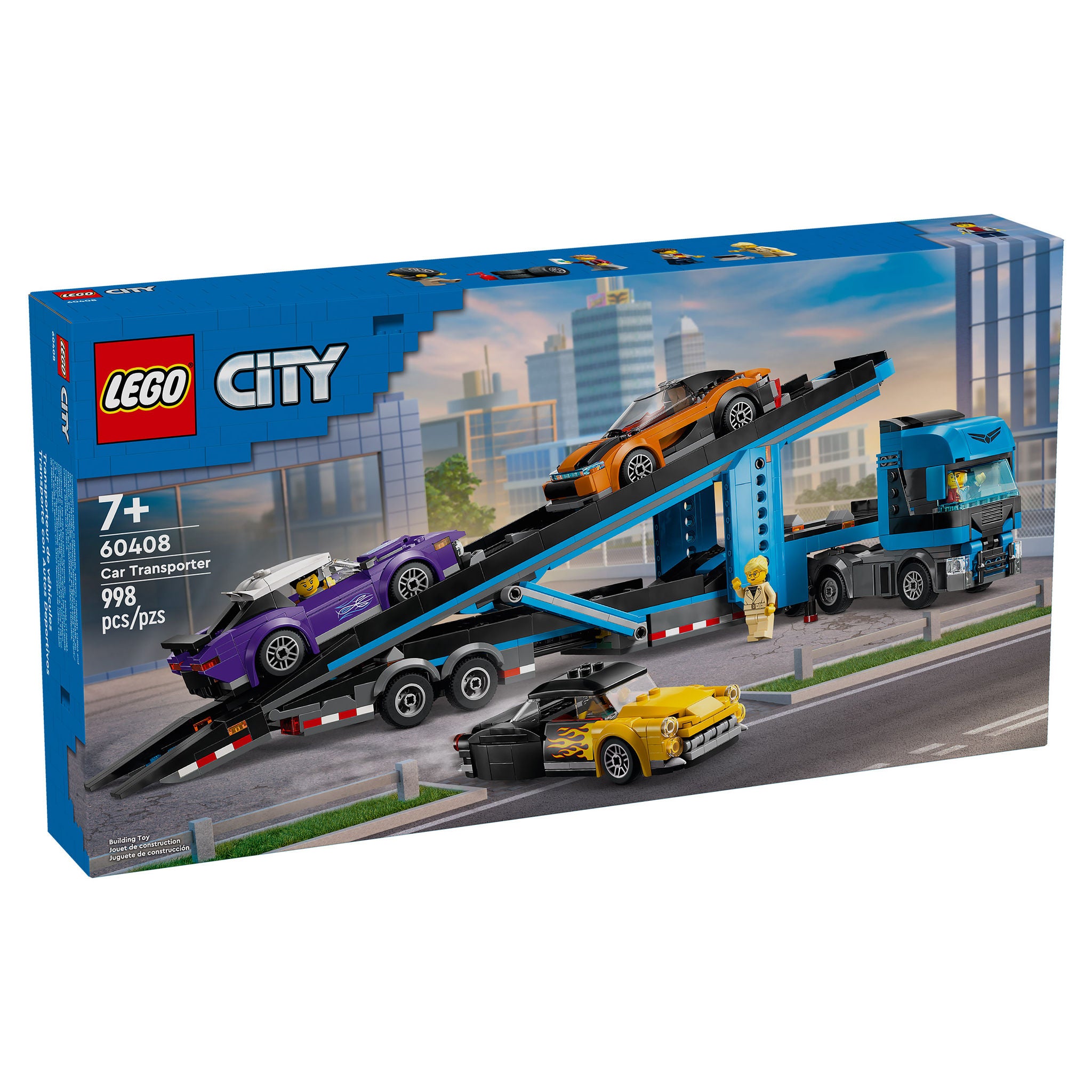 LEGO City Car Transporter Truck with Sports Cars 60408 | Costco