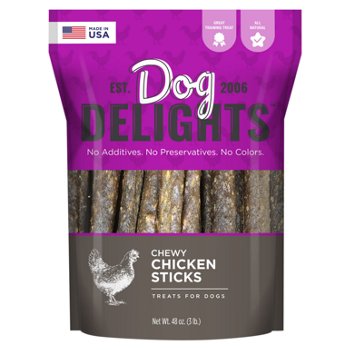 Dog Delights Chewy Chicken Sticks