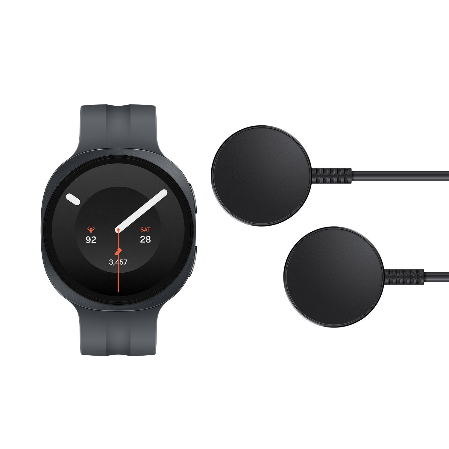 Samsung Galaxy Watch9 44mm Smartwatch with Two Wireless Fast Chargers