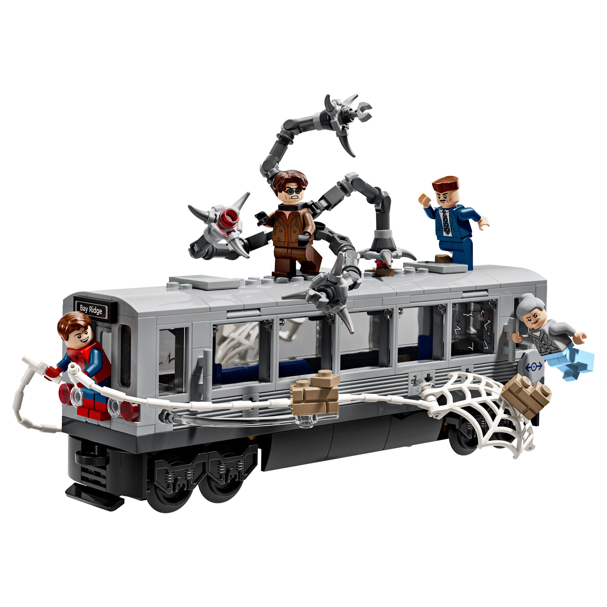 LEGO Marvel Spider-Man vs. Doc Ock Subway Train Scene 76321 | Costco
