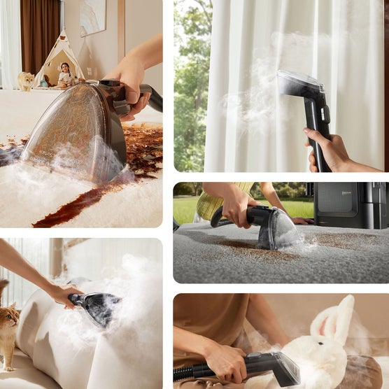 Dreame N20 Steam Plus Portable Carpet Cleaner with Steam and Hot Water ...