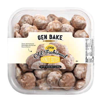 Gen Bake Old Fashioned Lemon Donut Bites, 34 oz