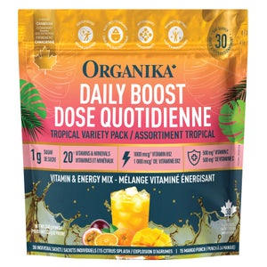 Organika Daily Boost Tropical Variety Pack, 30-count