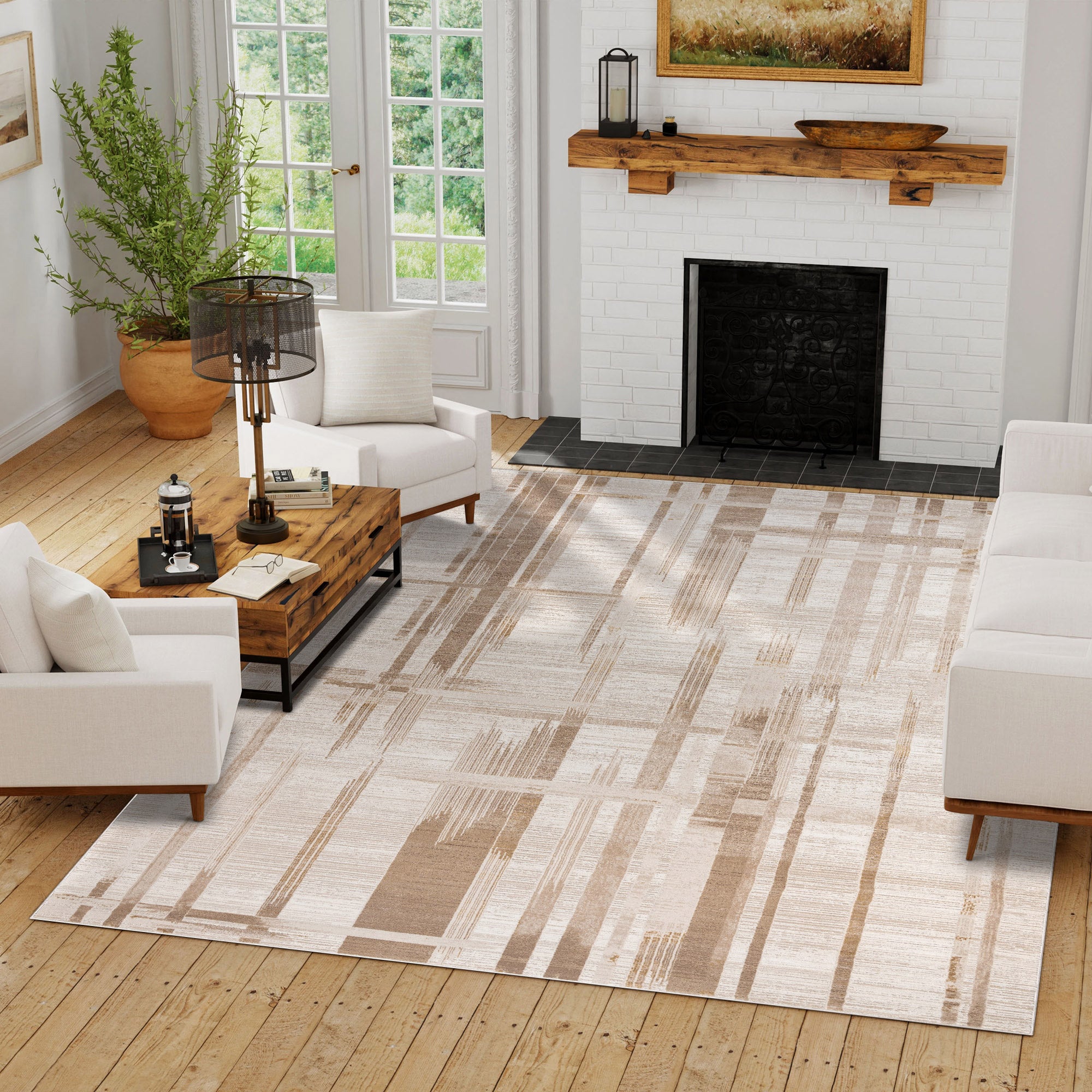 Eden Area Rug, Clea Beige, 8'8” x 13' | Costco