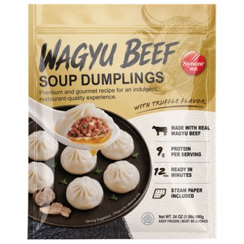 Synear Wagyu Beef Soup Dumplings with Truffle Flavor