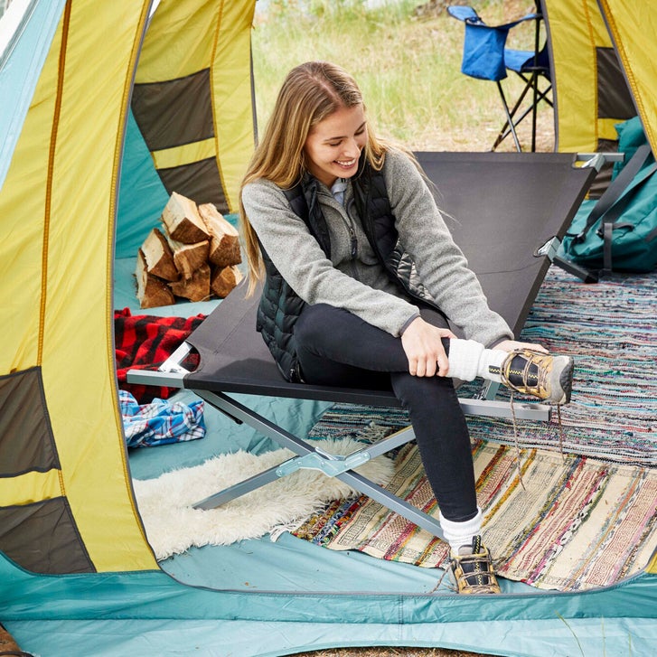 Cascade Mountain Tech Fully Collapsible Oversized Camping Cot | Costco