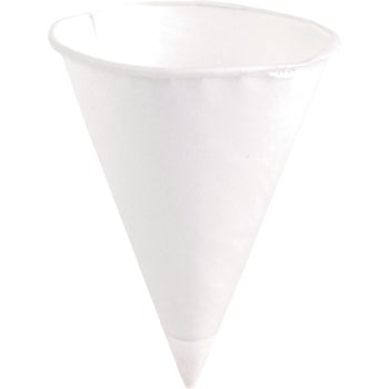 Solo Paper Cone Cold Cups, 4 oz, 5000 ct