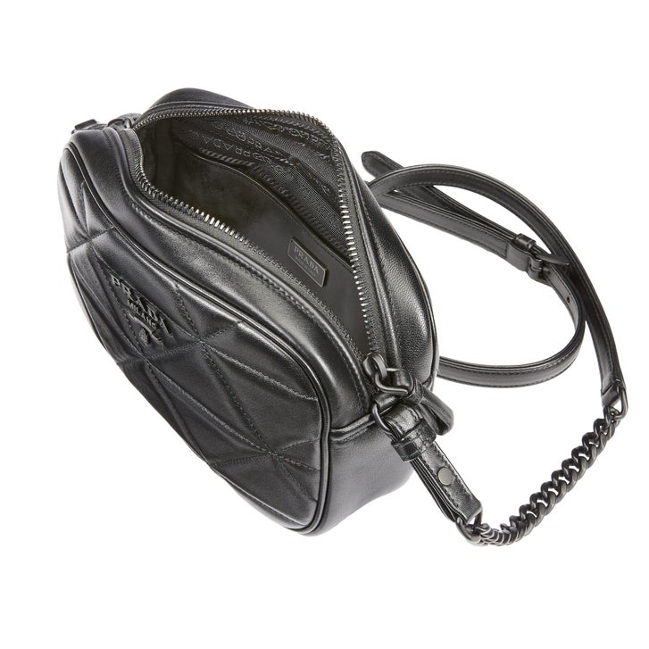 Prada Leather Spectrum Shoulder Bag, Black | Costco