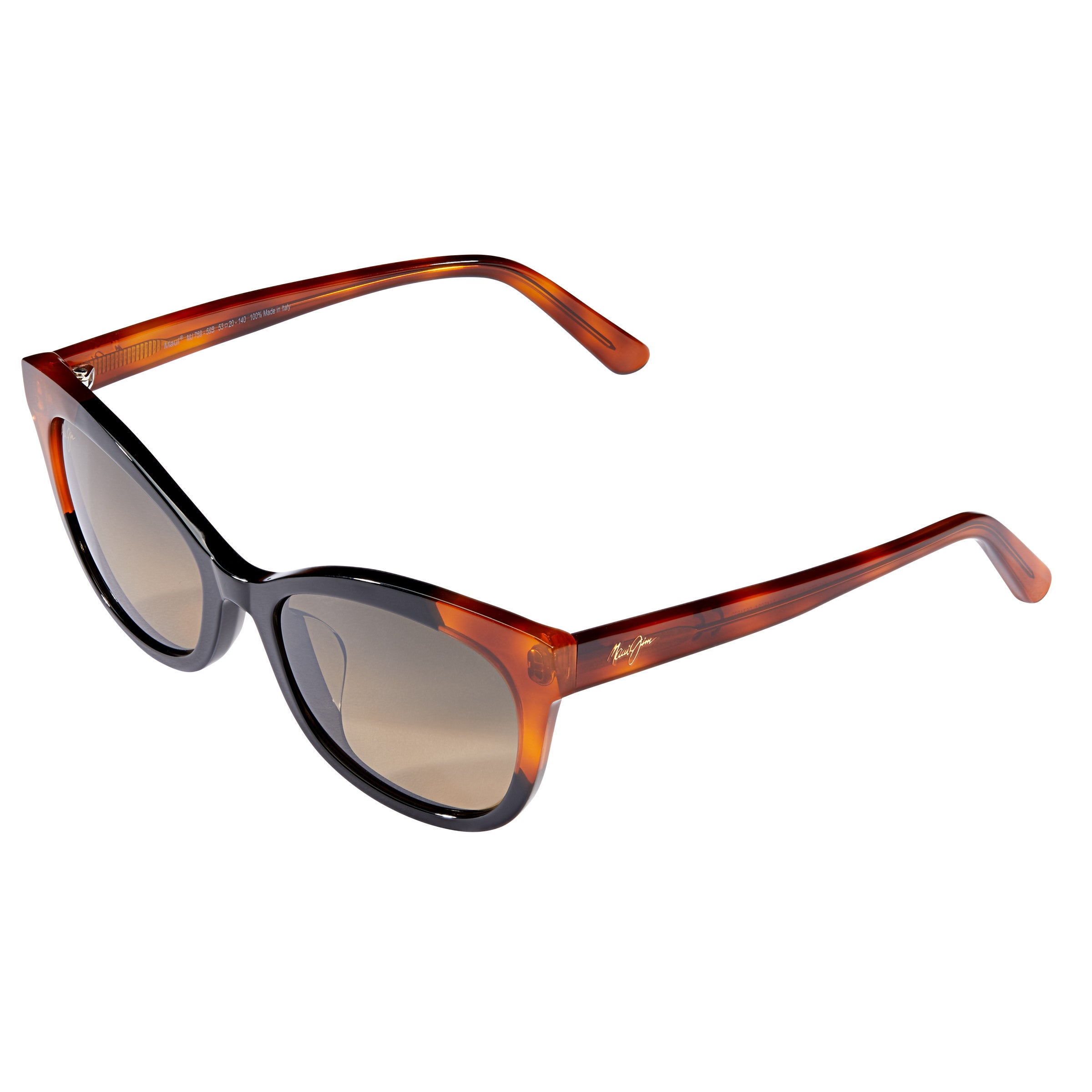 Maui Jim Ilima HS759-59B Gloss Black with Bourbon Tortoise