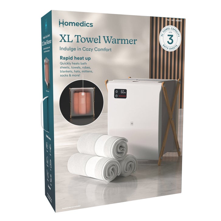 Homedics XL Towel Warmer, Luxe Spa Edition | Costco