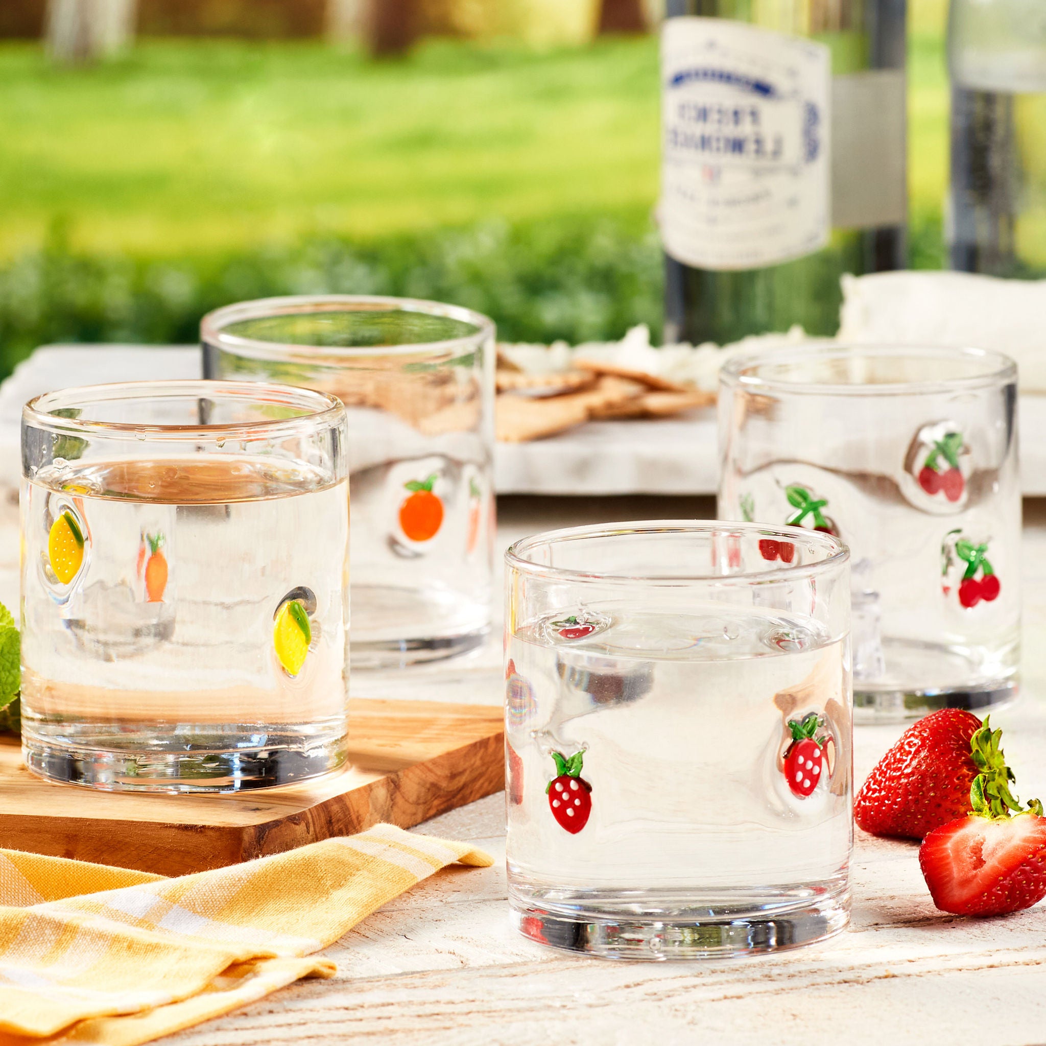Pandex 14 oz. Icon Glasses, Set of 4 | Costco