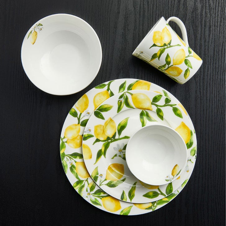 Mikasa Lemons 40-piece Dinnerware Set | Costco