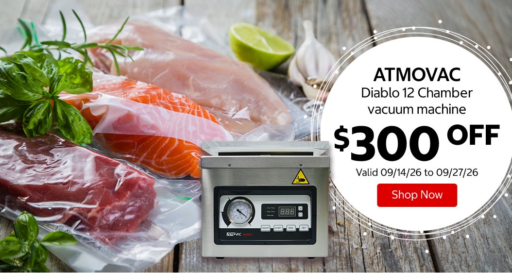 ATMOVAC Diablo 12 Chamber vacuum machine $300 OFF Valid 09/14/26 to 09/27/26 Shop Now 