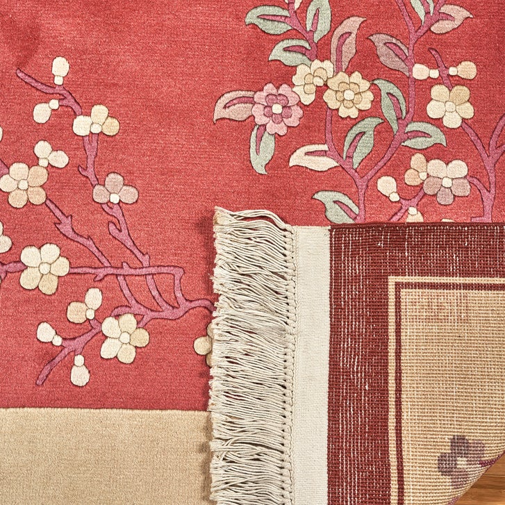 Pagoda Hand Knotted Rug Collection, Olten Redwood | Costco