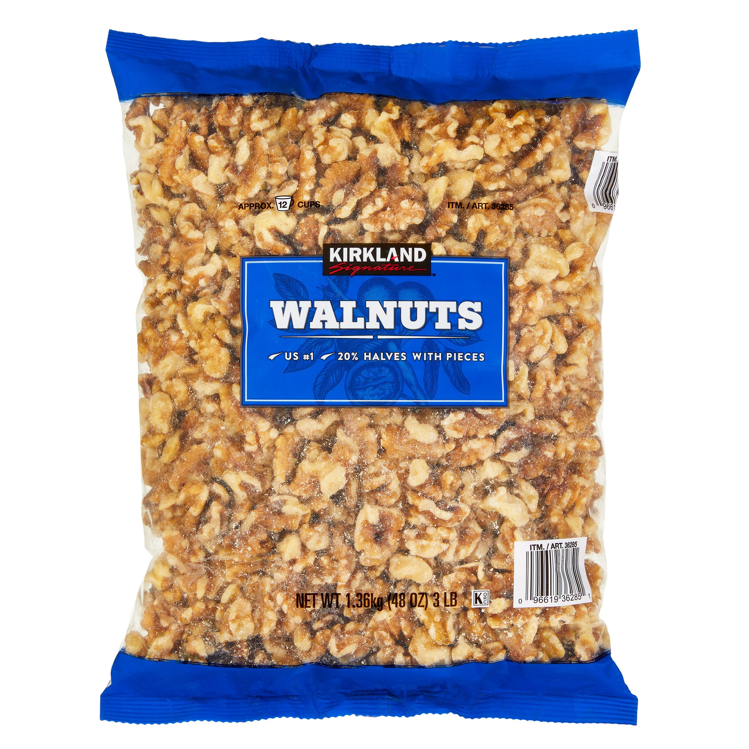Kirkland Signature Walnut Halves, 3 lbs | Costco