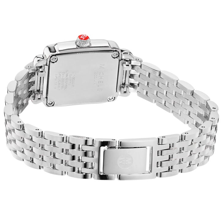 Michele Deco Madison Mini Stainless Steel White Dial Quartz