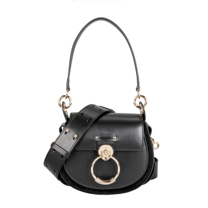 Chloe Tess Small Crossbody Bag, Black | Costco