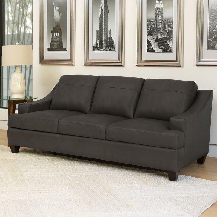 Merona 2-piece Leather Sofa and Loveseat Set | Costco
