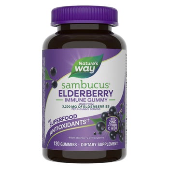 Sambucus Elderberry with Vitamin C and Zinc, 120 Gummies