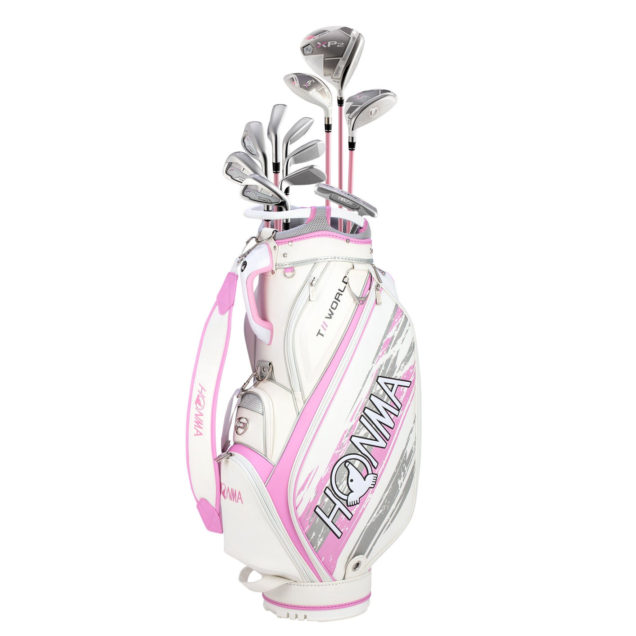 Suplex GLIDE ZERO ピンクバックパールホワイト グライドゼロ Honma TW-XP2 Women's Right Hand Golf Club Set | Costco
