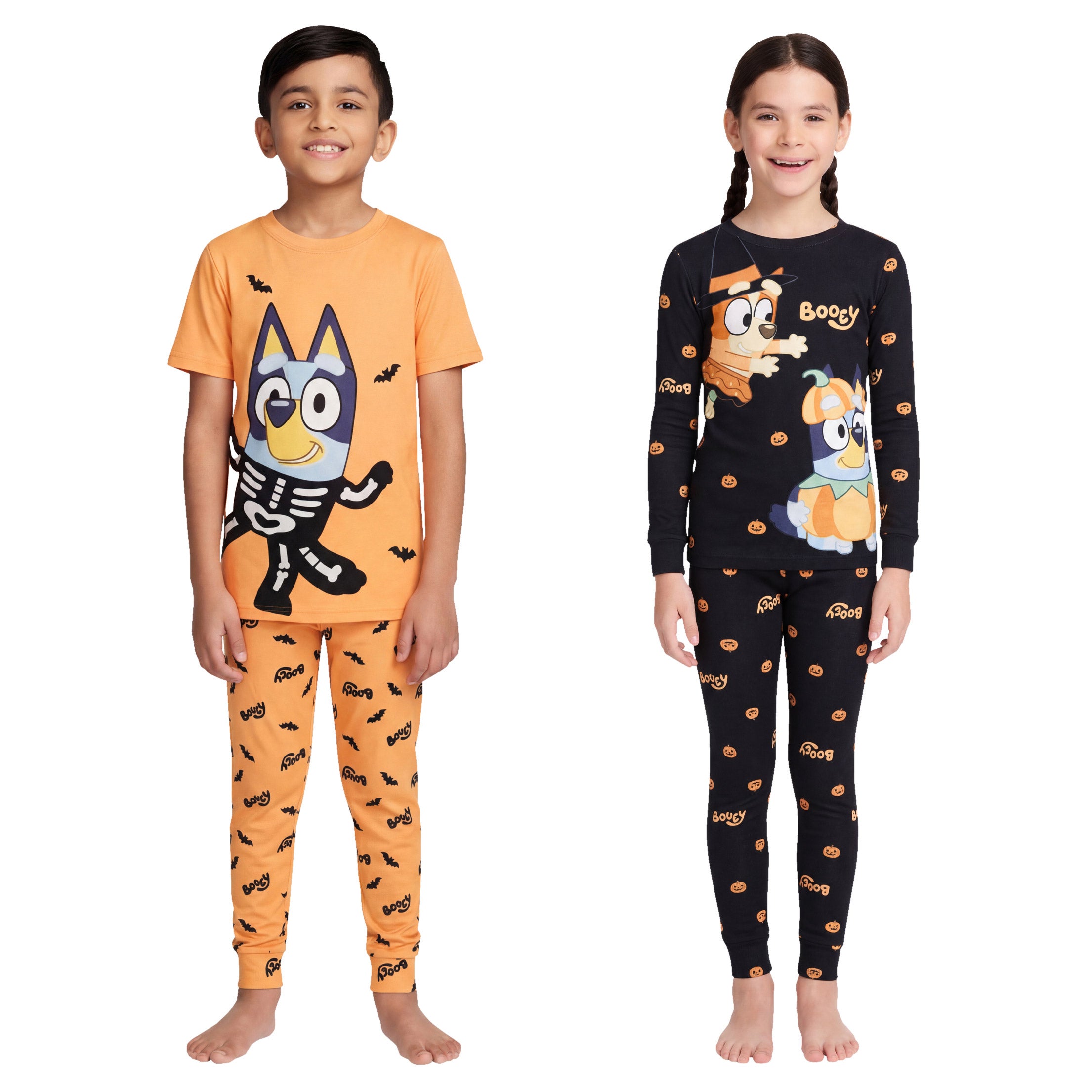 Character Kids' 4-piece Halloween Pajama Set
