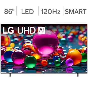 LG 86" UA9000 4K UHD TV 120Hz + 5‑Year Protection Plan Included