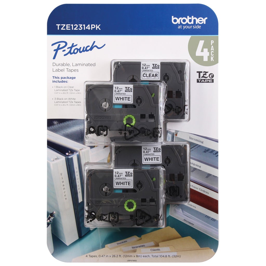 JB™出品 Brother P-Touch Label Tape, 1/2