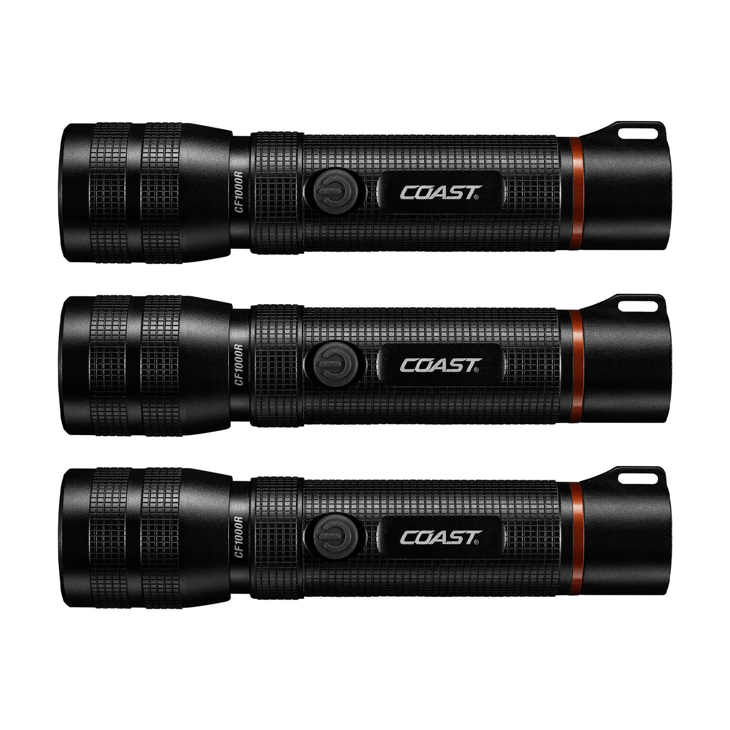 coast cf1000r 1000l led rechargeable flashlight 1000 Lumen Flashlight, Adjustable Focus, Waterproof, Dustproof, Rugged for Fishing, Hiking, Camping, Mechanic Work Handheld Flashlights by Coast Coast PX1R 1000 Lumen Rechargeable