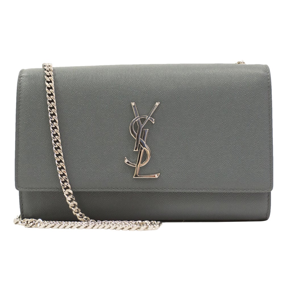 Yves Saint Laurent Medium Kate Shoulder Bag, Gray | Costco