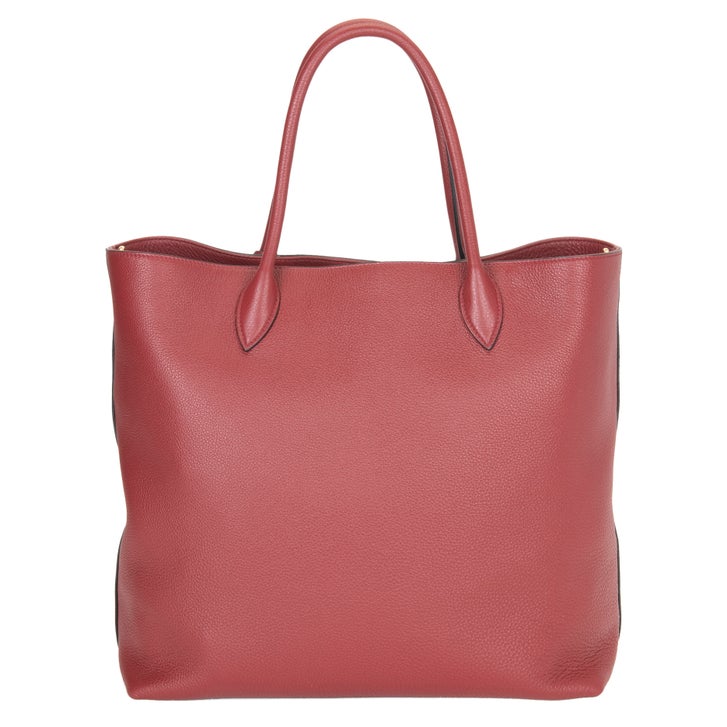 Prada Leather Tote, Ruby Red | Costco