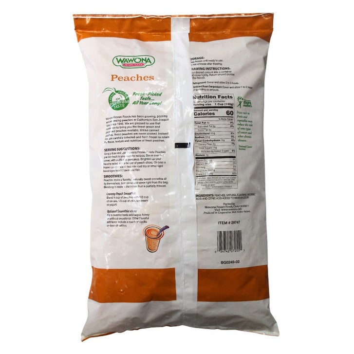 Wawona Sliced Peaches, 5 lbs | Costco