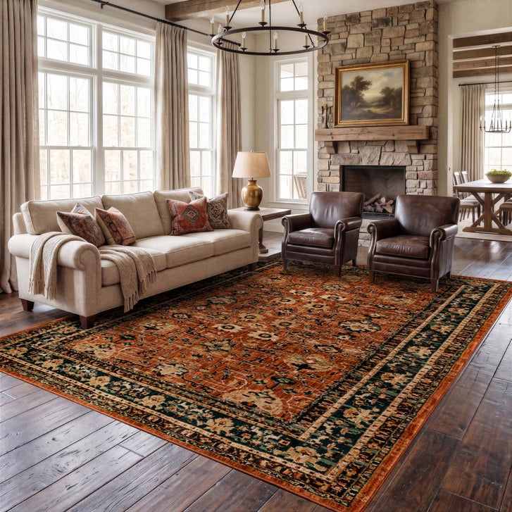 Mohawk Home Spice Market Area Rug, Zahara Spice, 9' x 13' | Costco