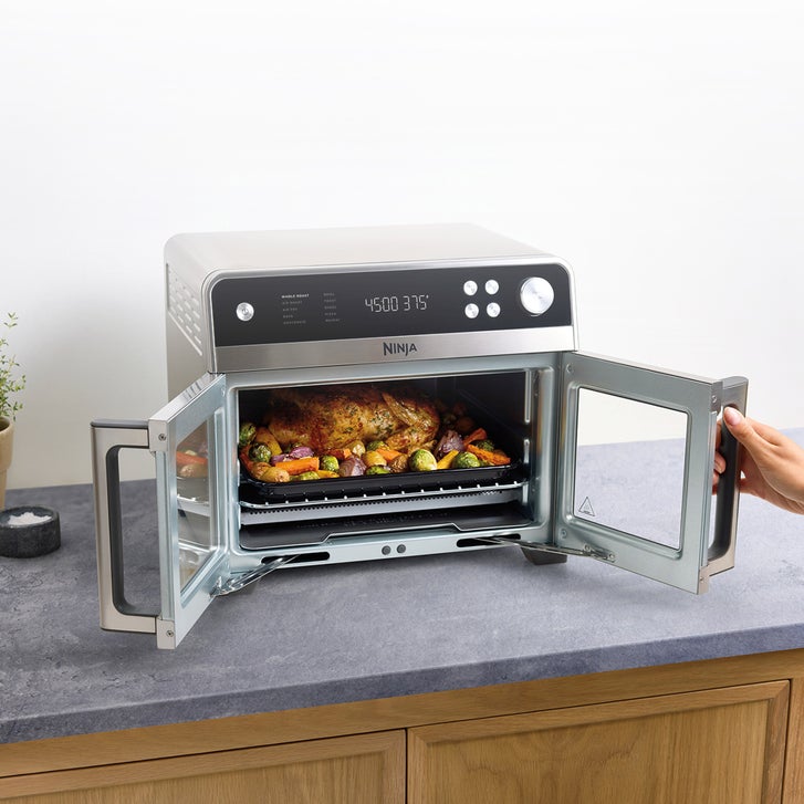 ◆美品◆動作品◆暖話室◆1000型◆22年製◆DAN1000-R16◆ Ninja French Door Premier 10-in-1 Air Fryer, Convection Oven, and
