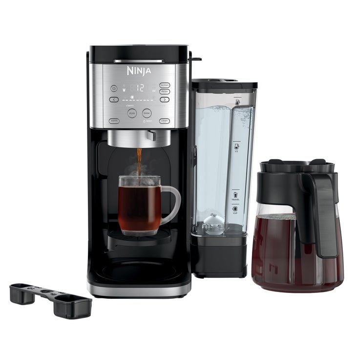 Ninja B-Last ジューサー 530ml 黒と白２個セット新品 Ninja DualBrew Grounds & Pods Hot & Iced Coffee Maker with Rapid