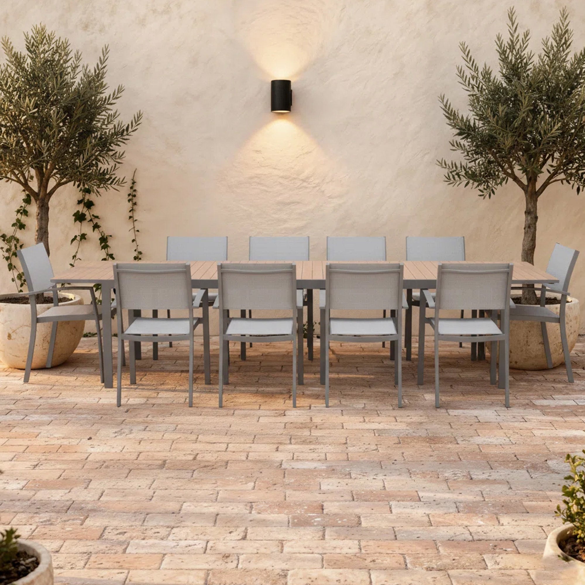 International Home Miami 11-piece Sol Outdoor Dining Patio Set