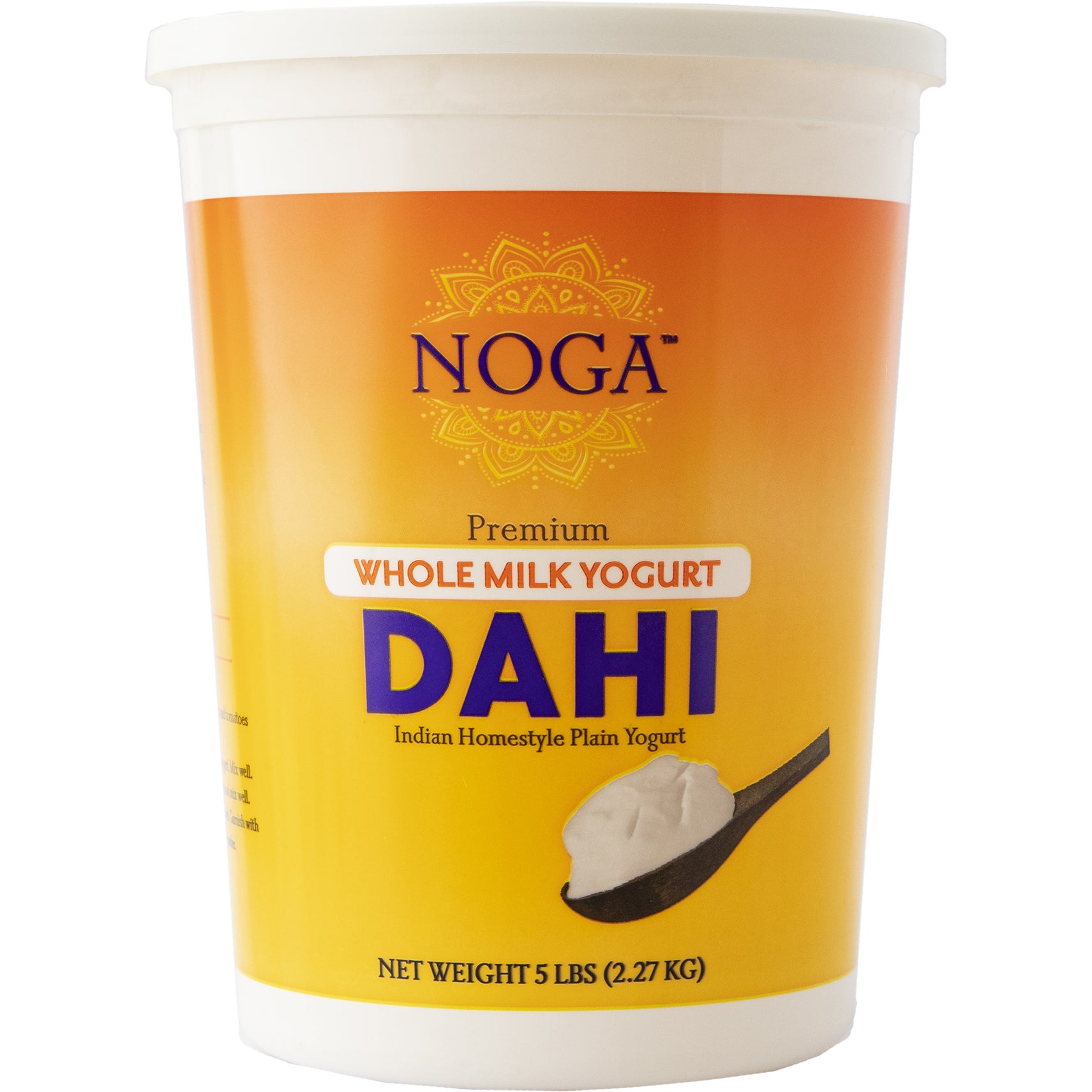 Noga Dahi Whole Milk Indian Style Yogurt, Plain, 5 lbs | Costco