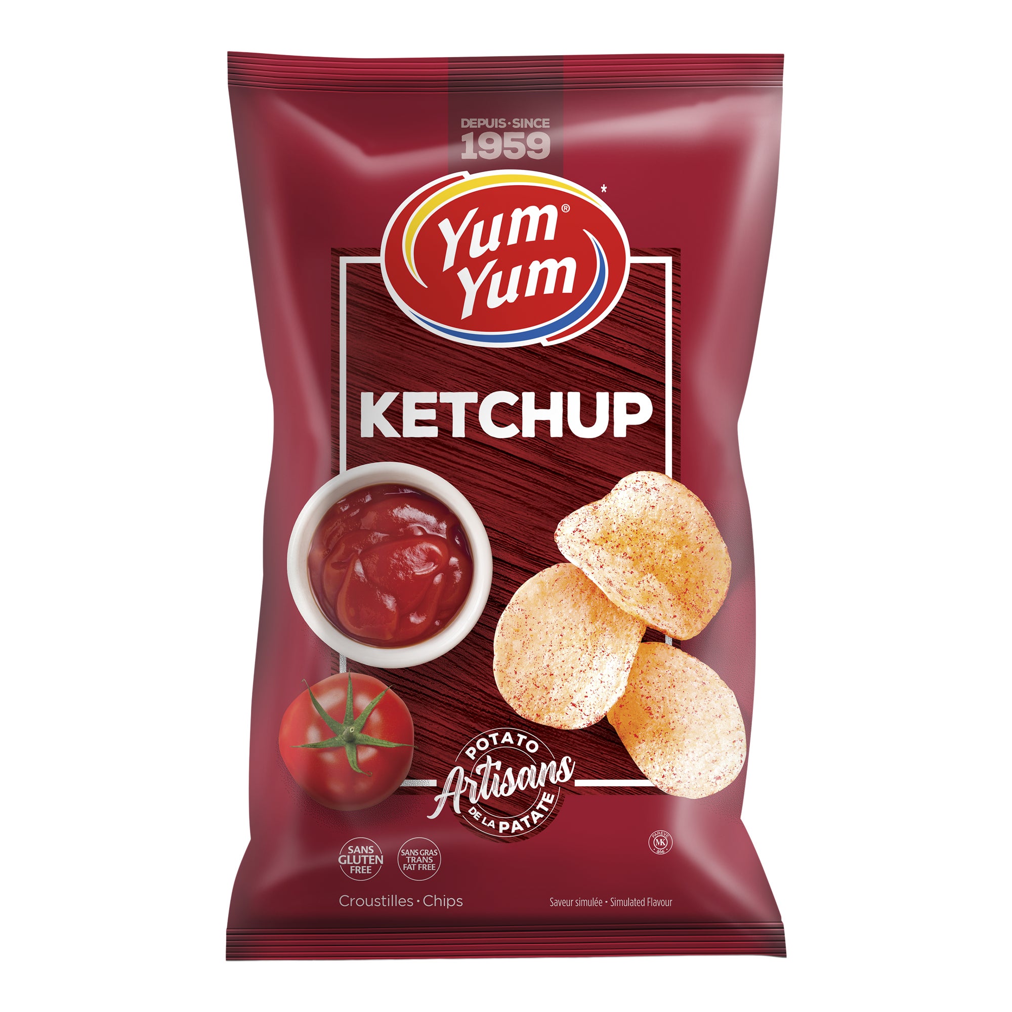 Yum Yum Ketchup Chips, 30 x 60 g | Costco