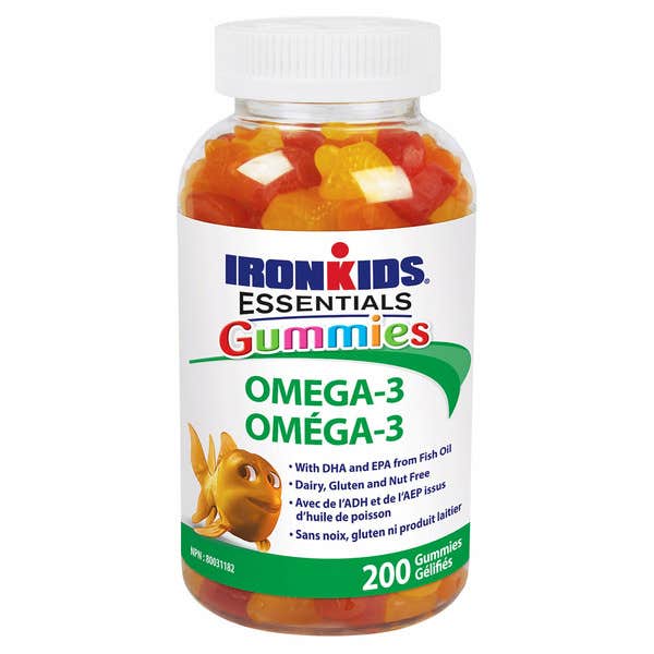 IronKids Essentials omega-3 gummies