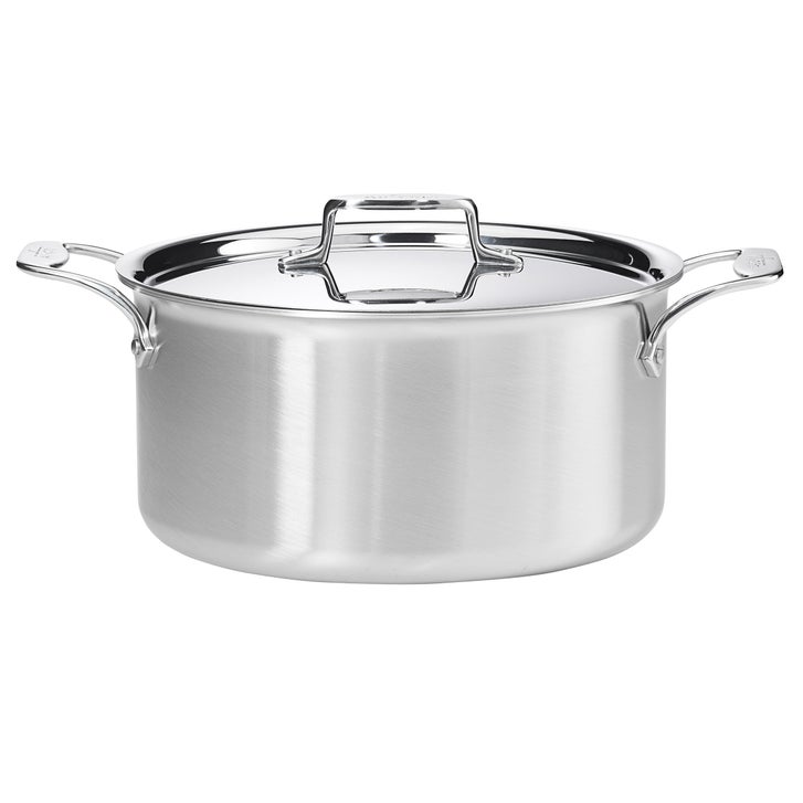 All-Clad D5 Brushed Stainless Steel 7-piece Cookware Set | Costco
