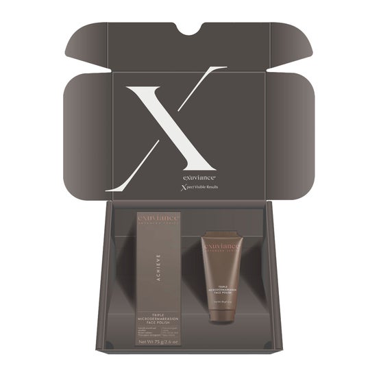 Exuviance Triple Microdermabrasion Face Polish Treatment Set, 3.8