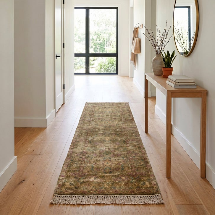 Chatsworth Hand Knotted Rug Collection, Dover Gold, 2'5