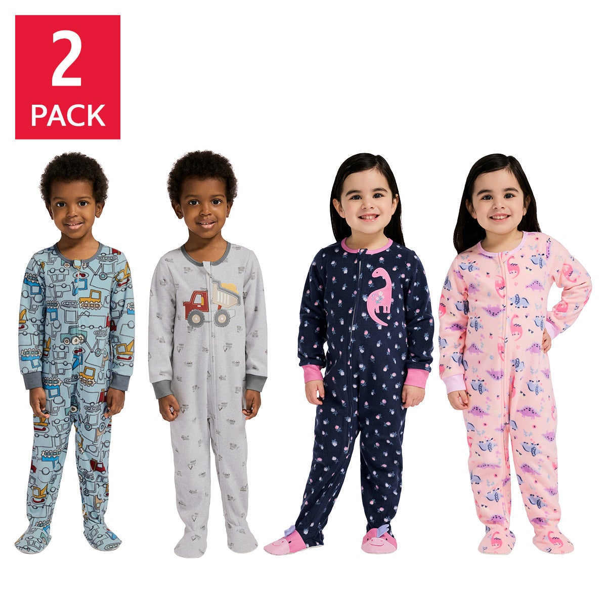 KHQ Kids' 2-pack Blanket Sleeper