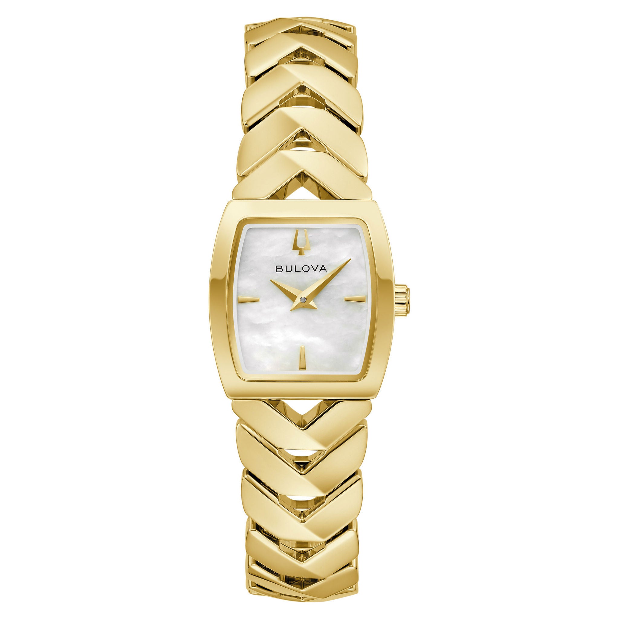 Bulova Classic Gold Mother of Pearl Dial Women's Watch, 22mm | Costco