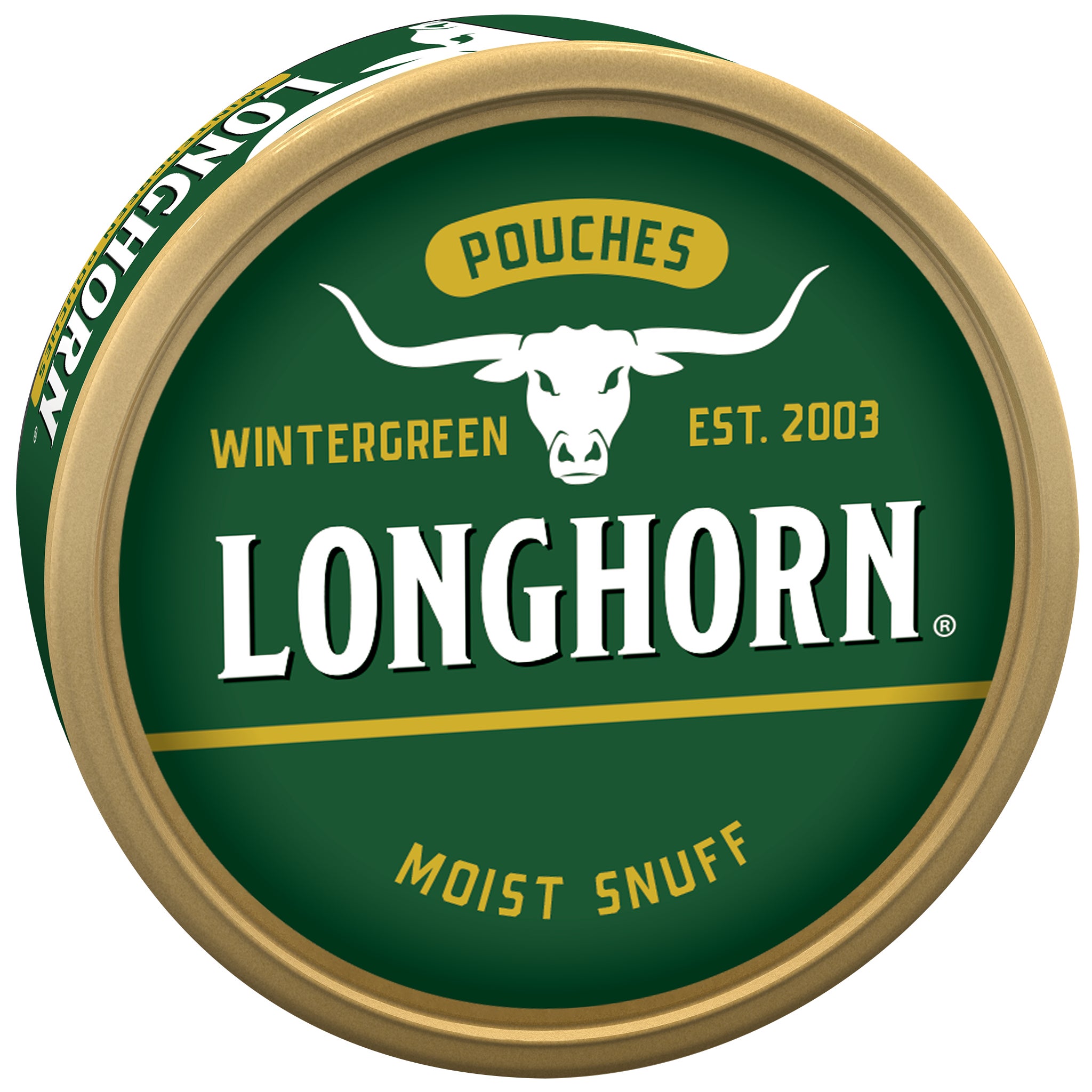 LONGHORN PACKS WINTERGREEN 5/.82 OZ CAN