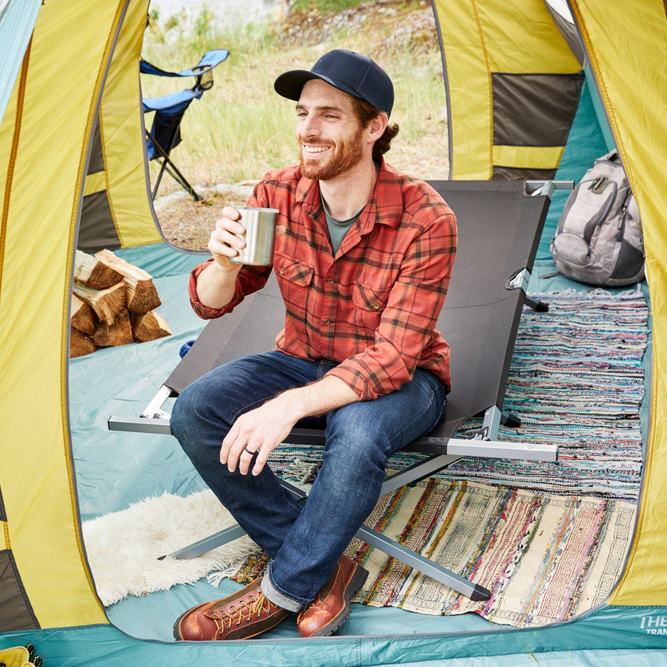 Cascade Mountain Tech Fully Collapsible Oversized Camping Cot | Costco