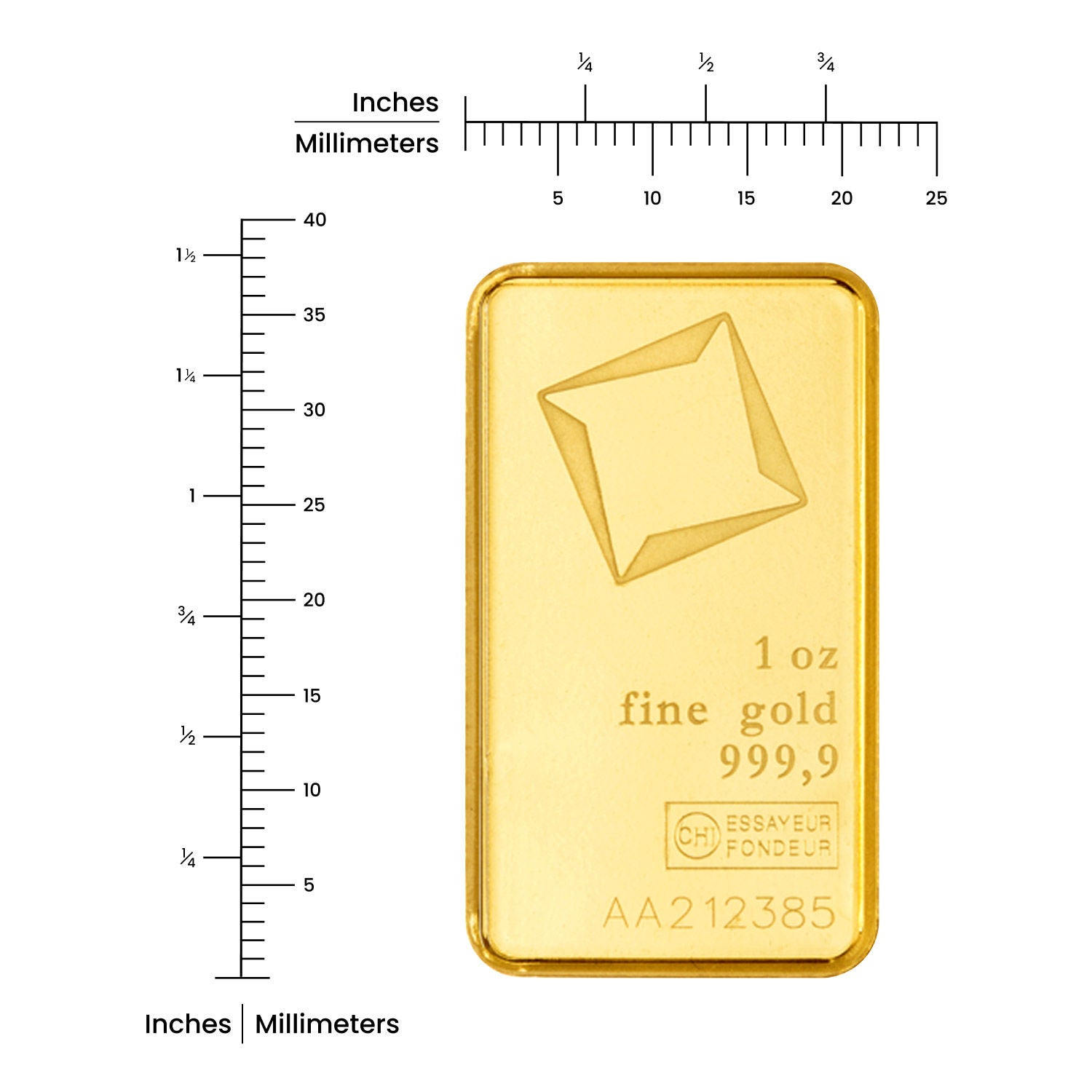 1 oz Gold Valcambi Bar (New in Assay) | Costco
