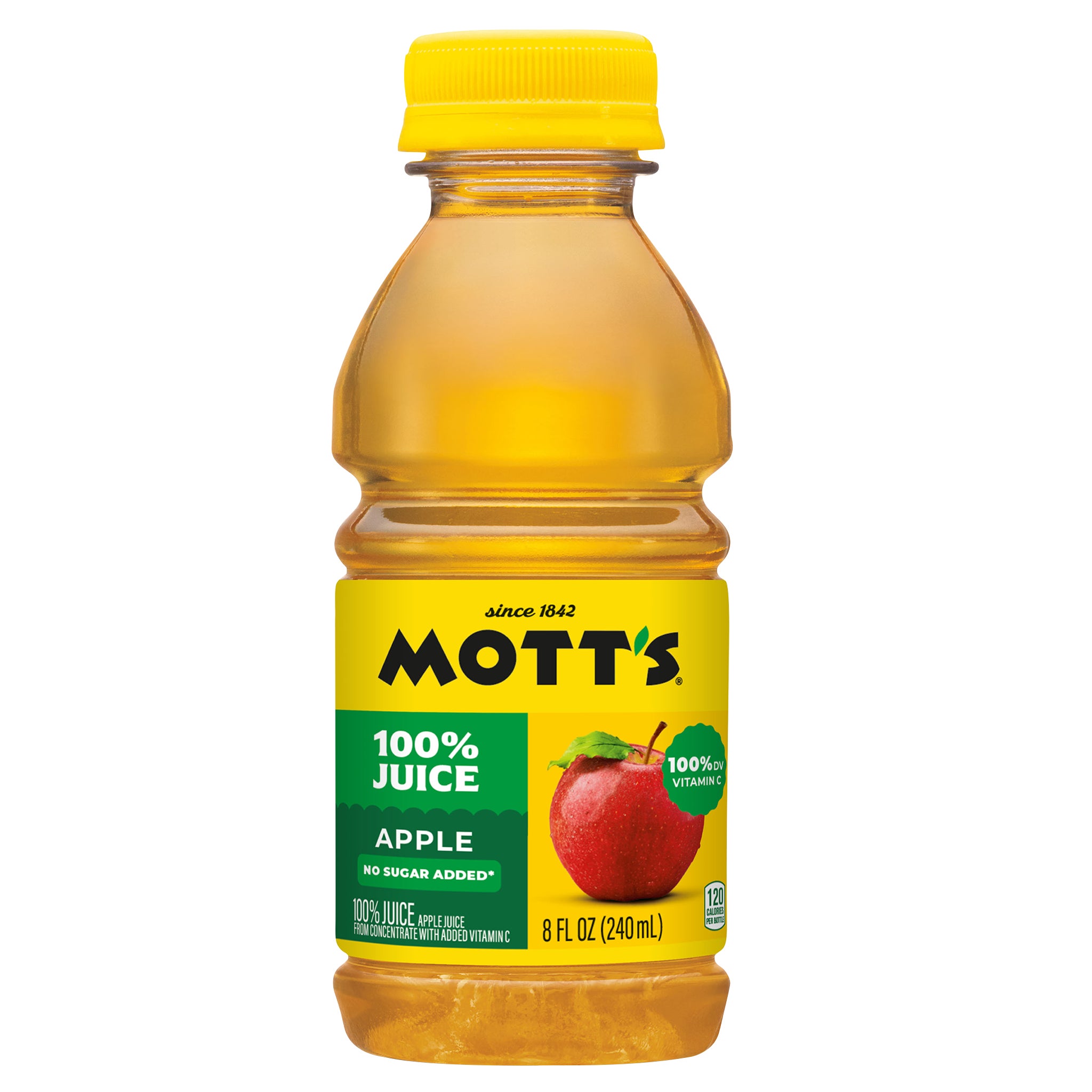Mott's 100% Apple Juice, 8 fl oz, 24 ct | Costco