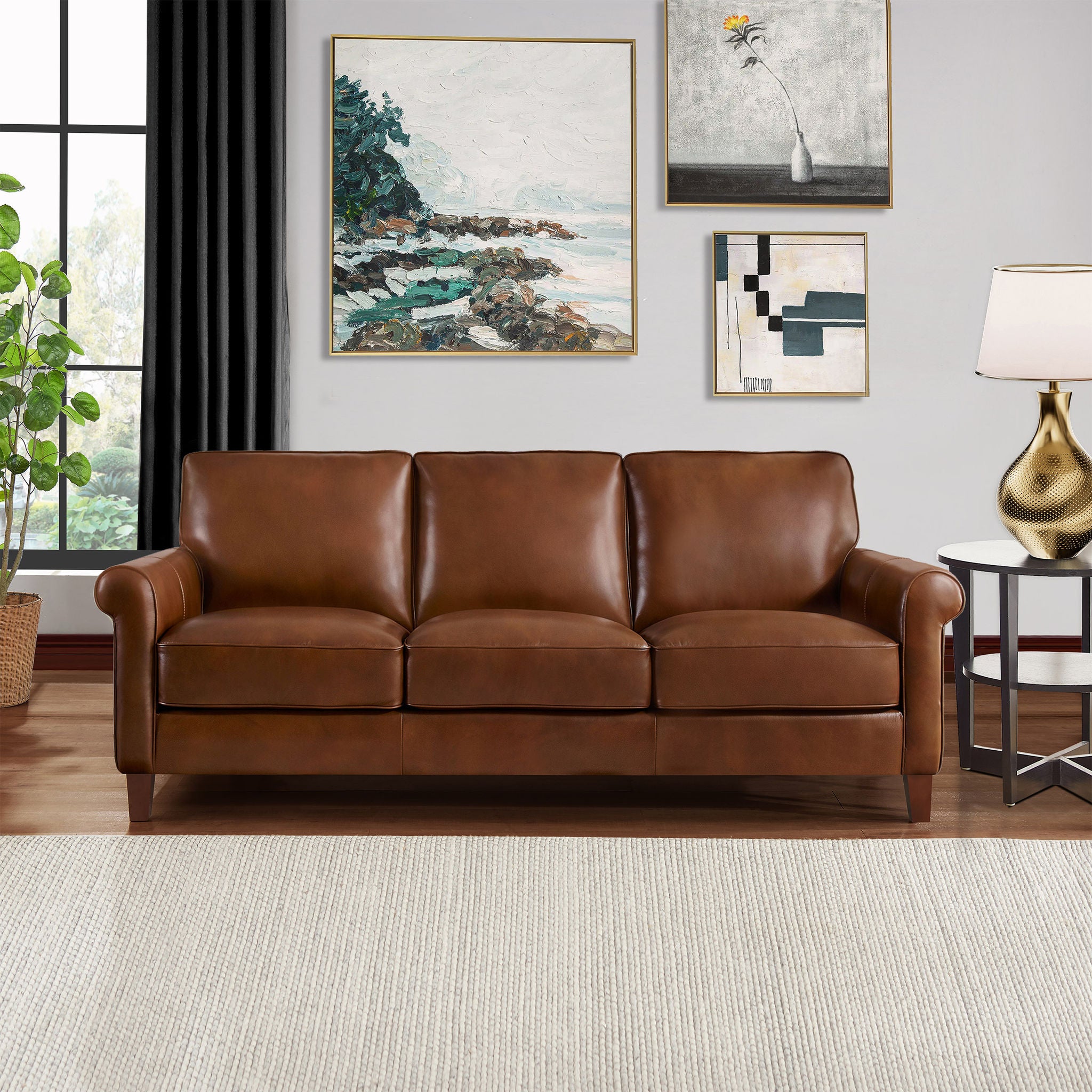 Leather Sofas With Removable Cushions